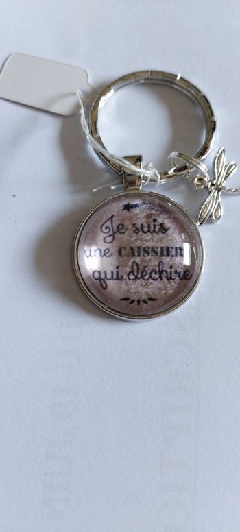 Porte clés spécial caissière