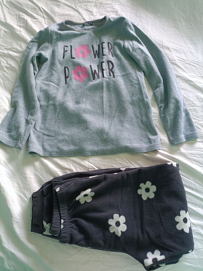 Lot de pyjamas chauds hiver fille en 13-14 ans - photo numéro 10