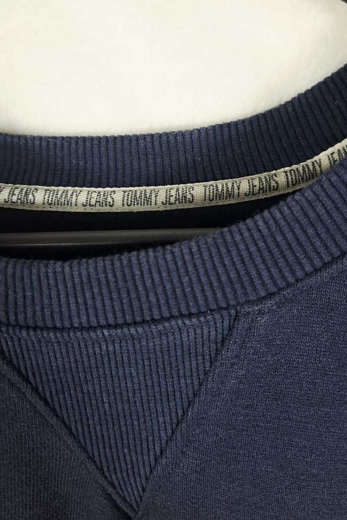 sweat tommy jeans taille XXL bleu marine - photo numéro 5