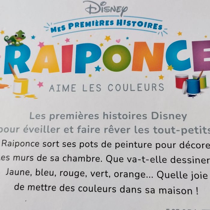 Livre enfant Disney baby mes premières histoires Raiponce - photo numéro 4