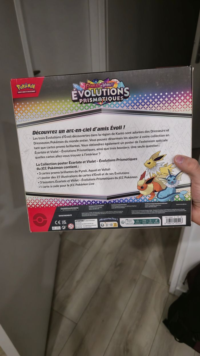 Poster Pokémon Ev8.5 Évolutions Prismatiques - photo numéro 3