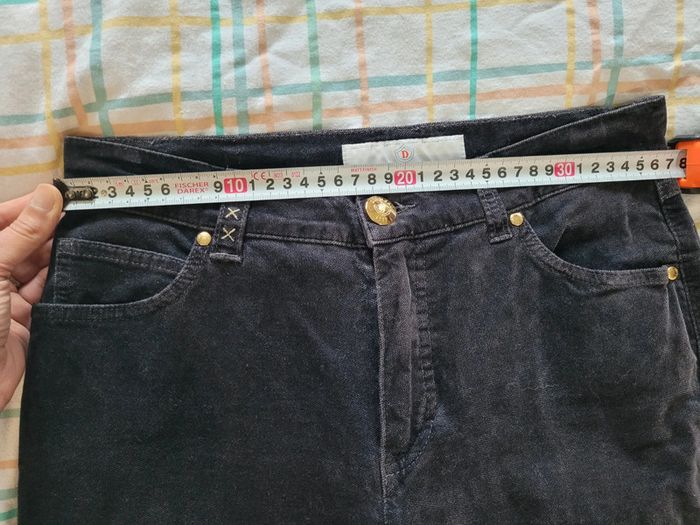 Pantalon en velours gris foncé, Dismero, US28 - photo numéro 11