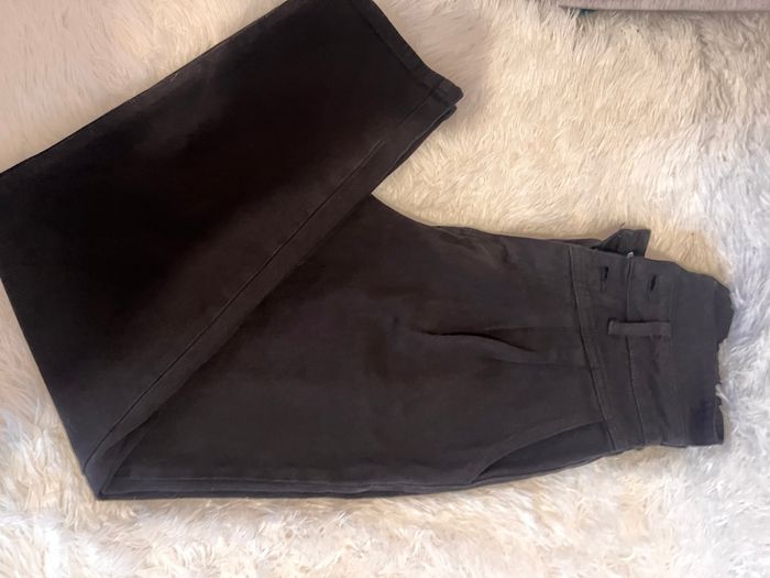 Pantalon taille haute noir - photo numéro 2