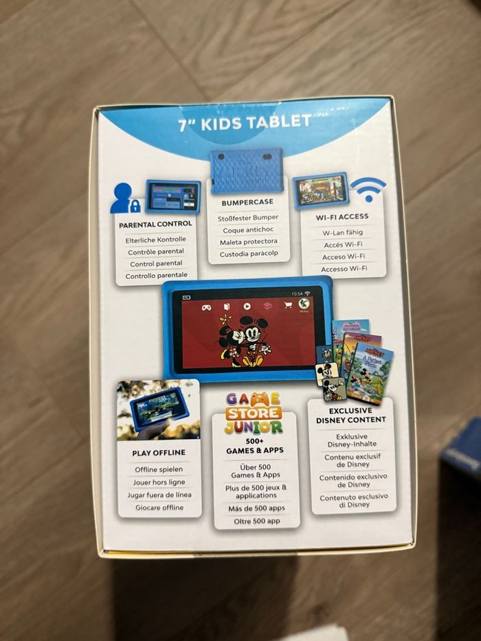 Tablette Mickey avec casque et coque de protection - photo numéro 4