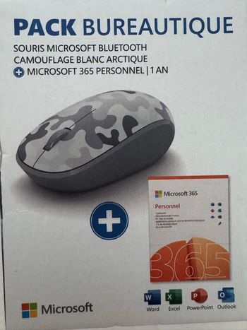 Pack bureautique souris Microsoft 