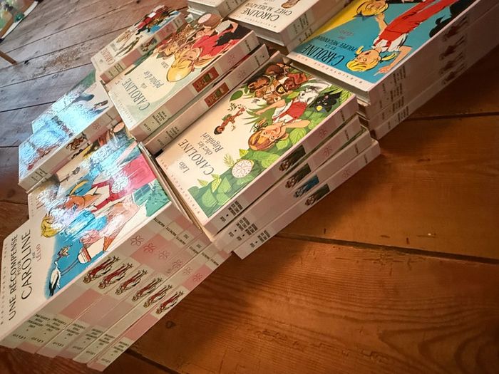 Bibliothèque rose - Livres anciens vintage Caroline Pierre Probst Hachette Jeunesse - photo numéro 9