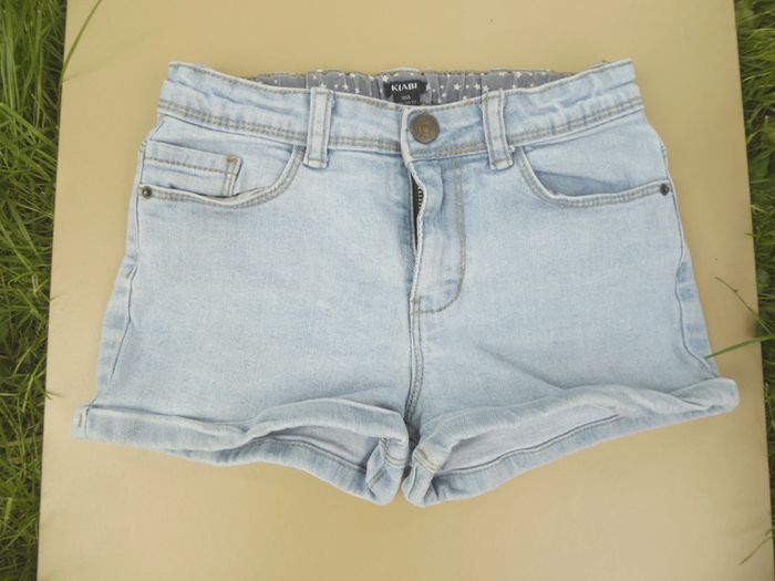 Short en jeans