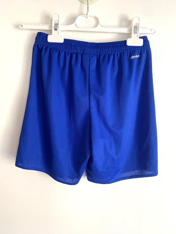 Short Adidas bleu électrique 12 ans - photo numéro 4
