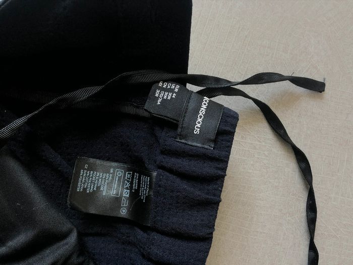 Pantalon fluide bleu marine H&M Taille 44 - photo numéro 5