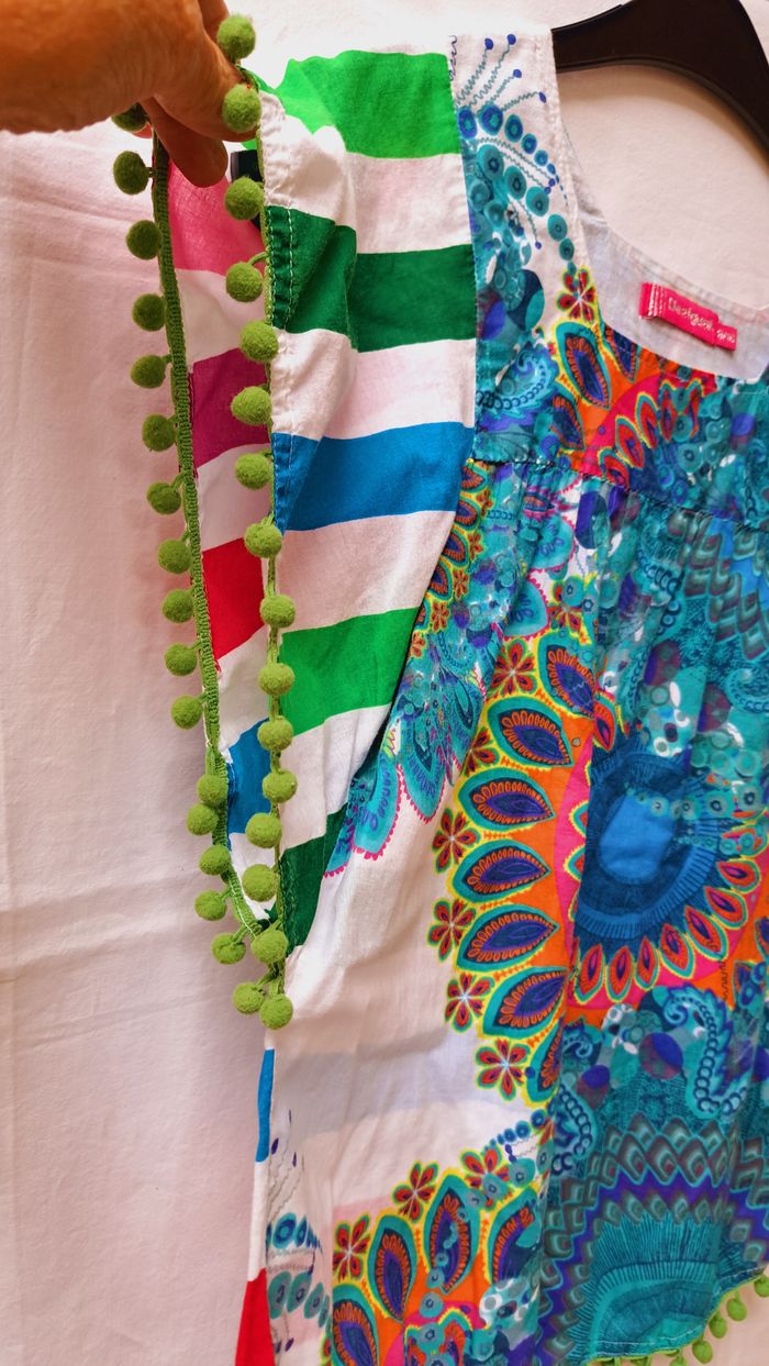 Blouse Desigual - T 9/10 ans - photo numéro 2