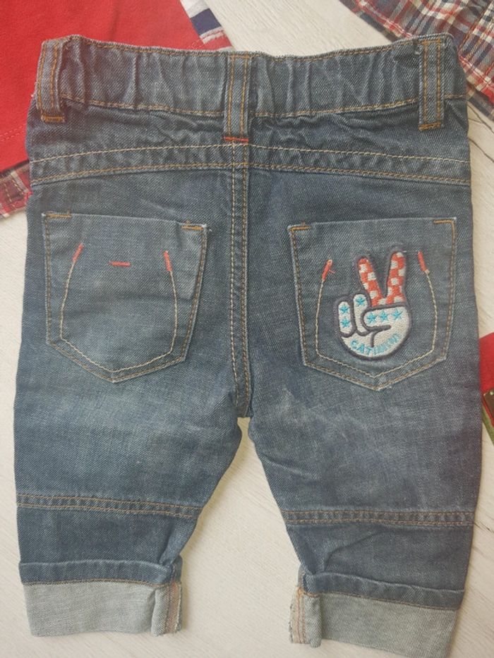 Lot de 4 articles catimini garçon 6mois - photo numéro 8