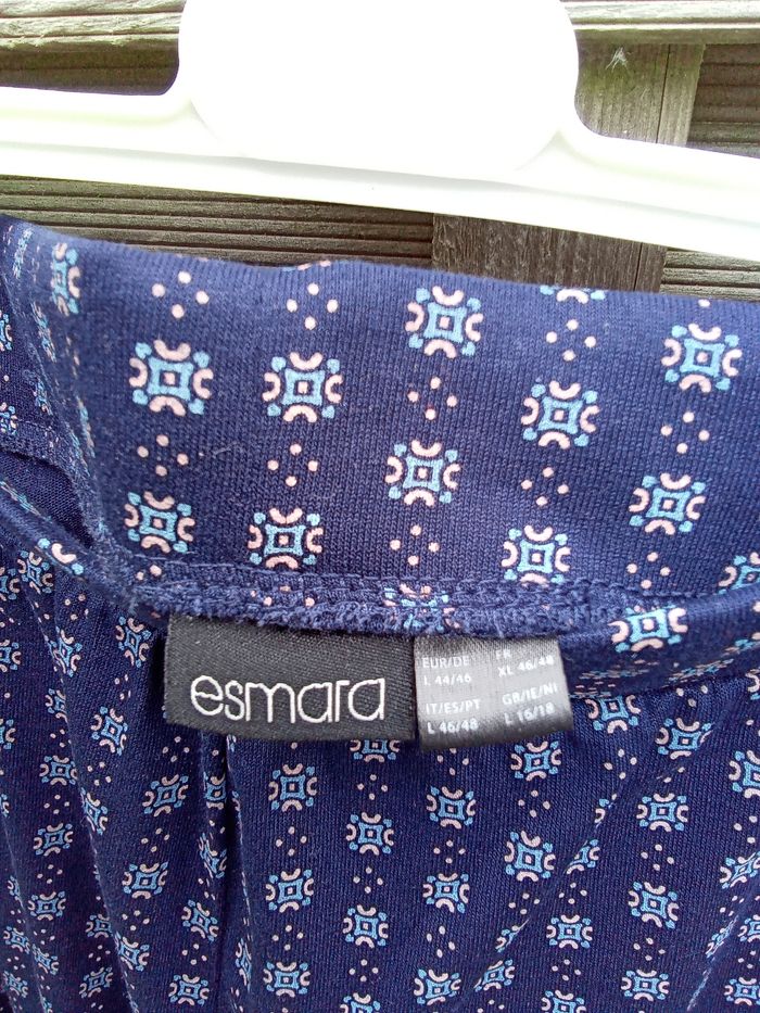 Legging marine à petits motifs - Esmara - photo numéro 2