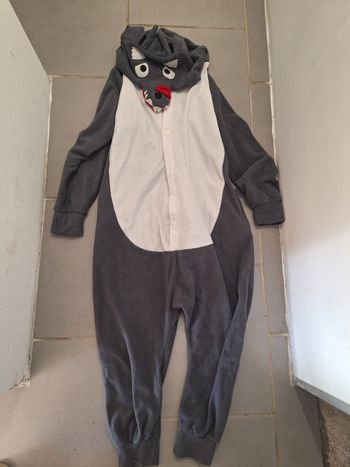 Pilou pilou pyjama loup taille s