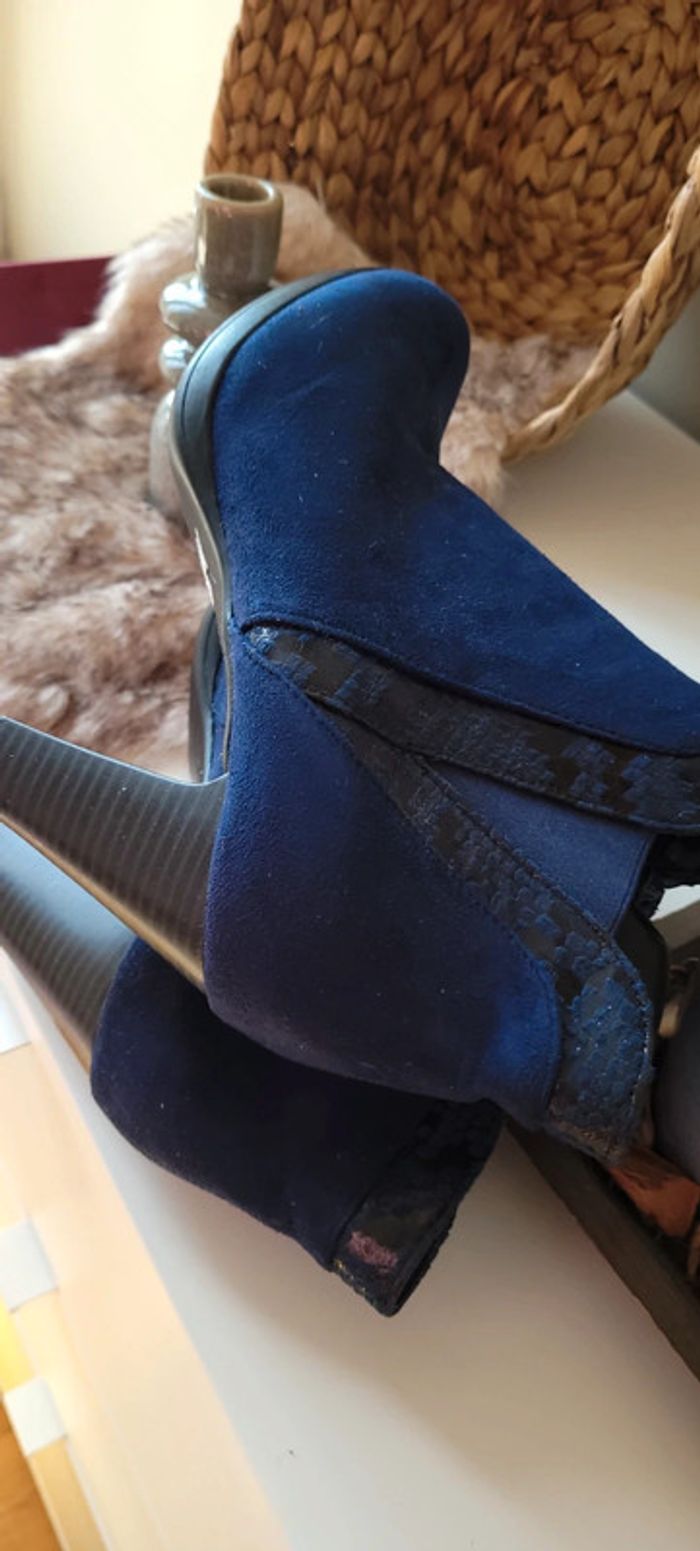 Bottines Treed One Taille 41 Marine - photo numéro 7