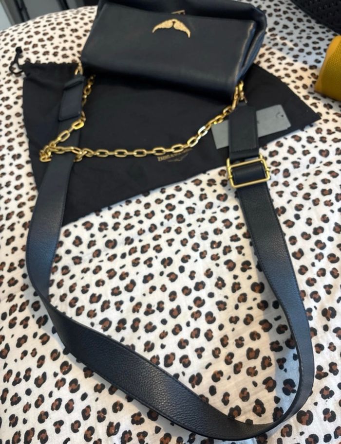 Sac Zadig & Voltaire noir gold - photo numéro 2