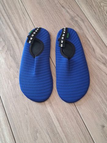 Chaussures pieds nus aquatique plage piscine adulte Mixte bleu marine