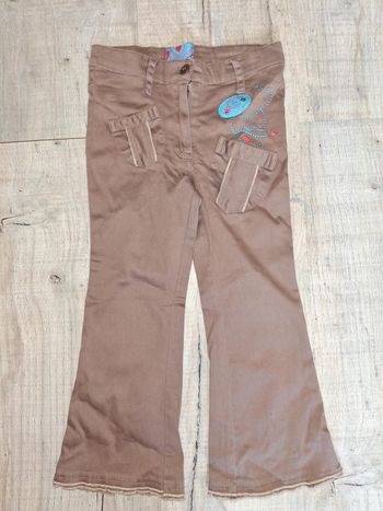 Pantalon marron fille 3 ans
