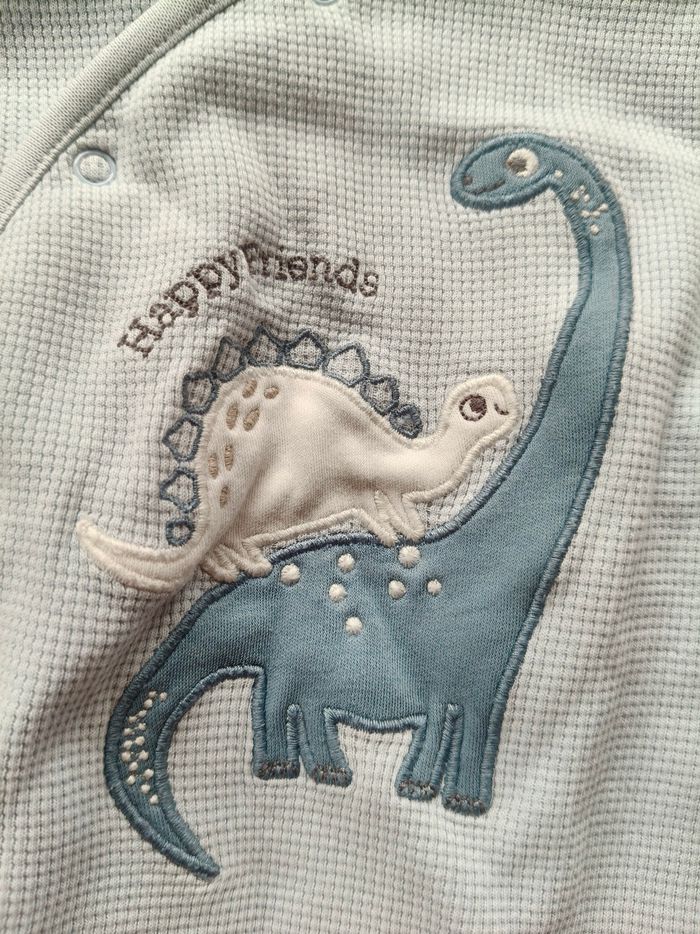 Pijama garçon C&A bleu dinosaure 68 cm - photo numéro 2