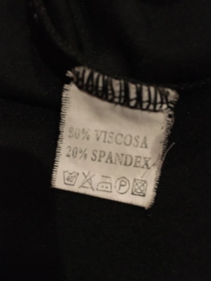 Tee-shirts noir extensible à motifs - photo numéro 9
