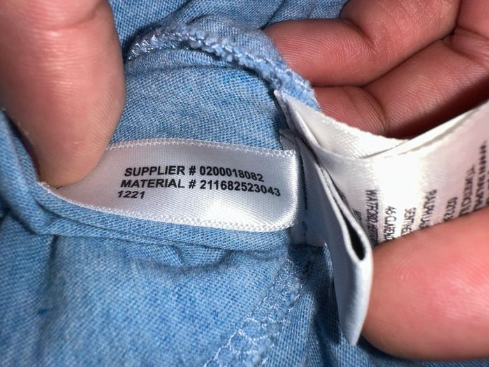 T shirt col v bleu ciel Ralph Lauren - photo numéro 4