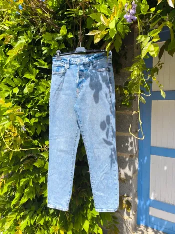 D1896 jean femme bleu 36