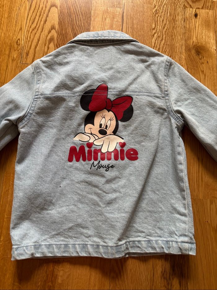 Veste en jeans bébé fille 24mois - photo numéro 3