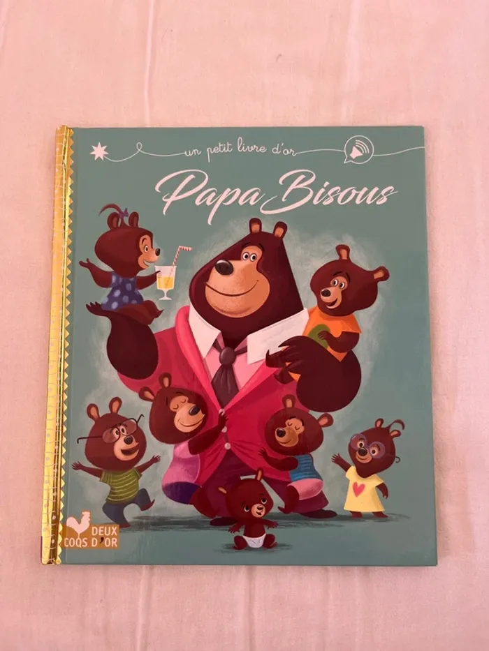Livre papa bisous