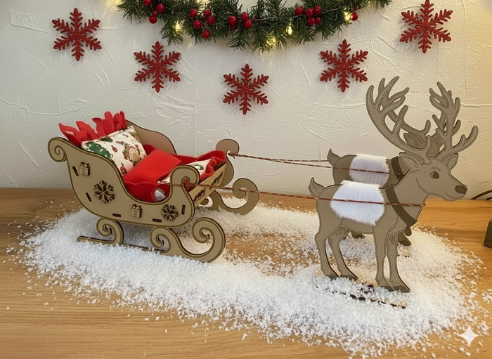 Traîneau des Lutins Éclat Féérique