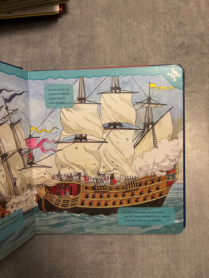 Livre découvrir par les images, les pirates s - photo numéro 3