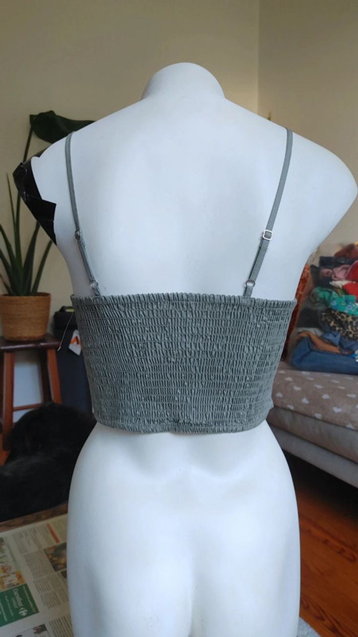 Crop Top bretelles bustier - photo numéro 4
