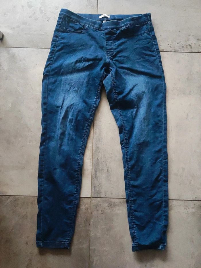 Jean taille élastique