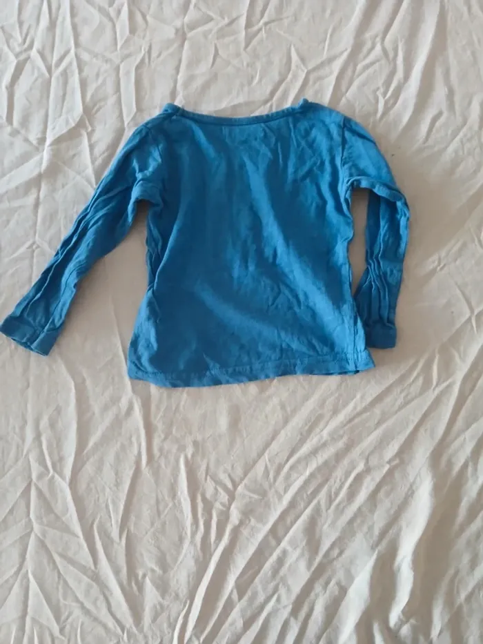Tee-shirt manche longue 9 mois - photo numéro 3