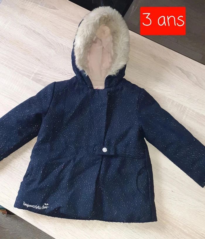 Manteau fille 3 ans