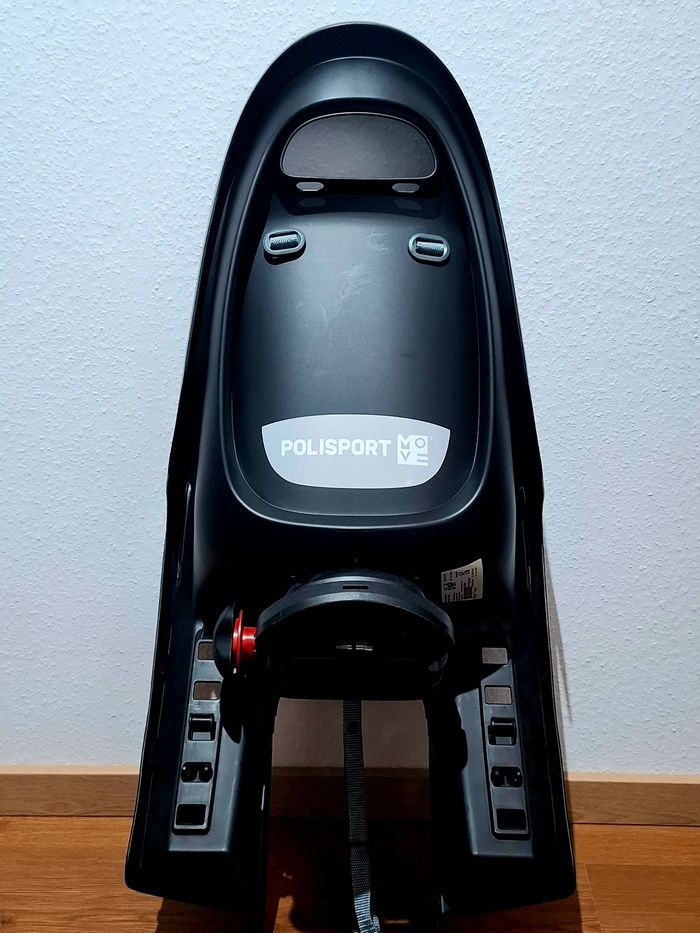 Siège vélo bébé Polisport Groovy (porte‑bagage) – Comme neuf – 9 mois à 4/5 ans - photo numéro 2