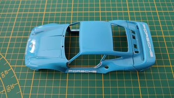 Carcasse carrosserie pièce détachée miniature Porsche 959 1/24 Burago #B46