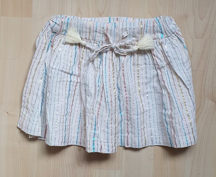 Jupe doublée, plissée à rayures (3 ans) / Gémo