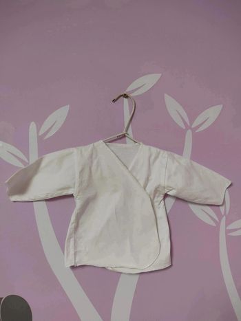 Gilet fin cache coeur 1 mois