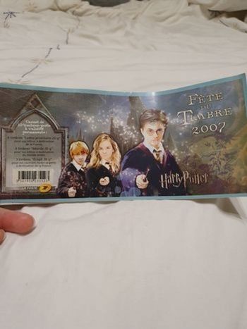 Lot de 10 timbres harry Potter m'a posté