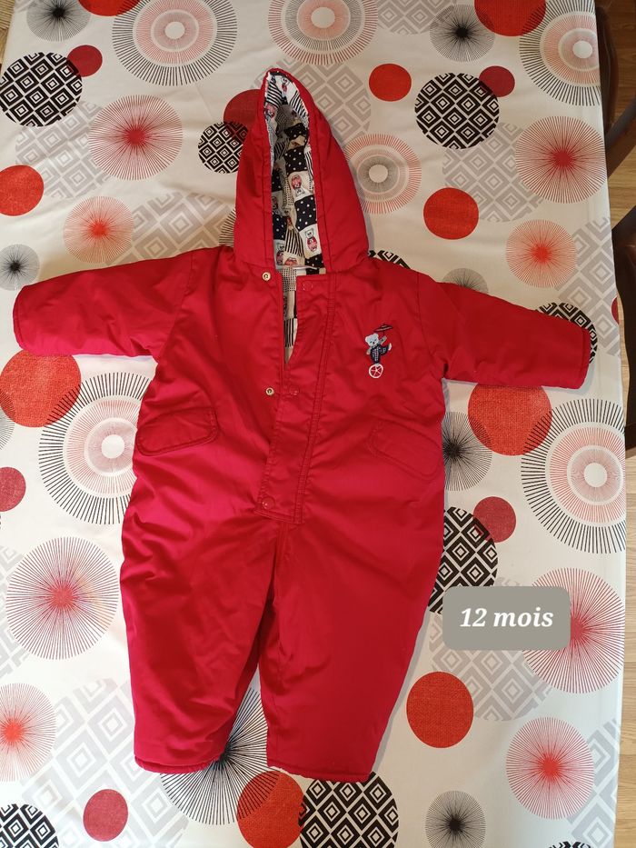 Combine neige 🌨 froid hiver taille 12 mois