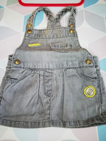 D3091 - robe fille 3 mois