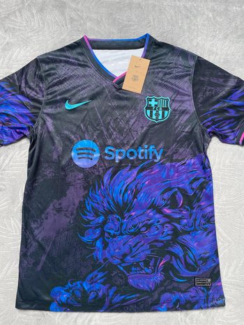 Maillot concept foot Barça noir taille S
