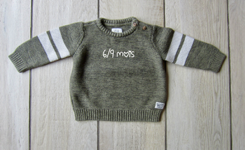 Pull 6/9 mois