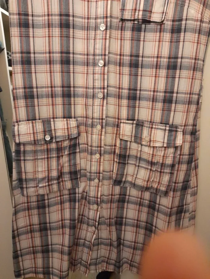 Robe courte à carreaux de taille 38 - photo numéro 4