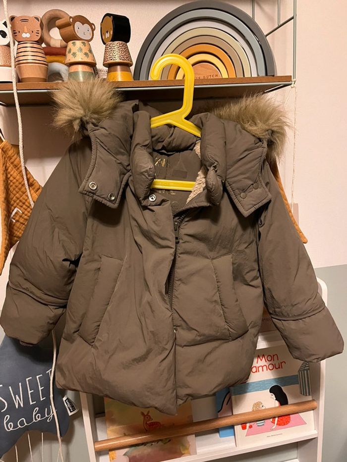 Manteau chaud Zara 2/3 ans