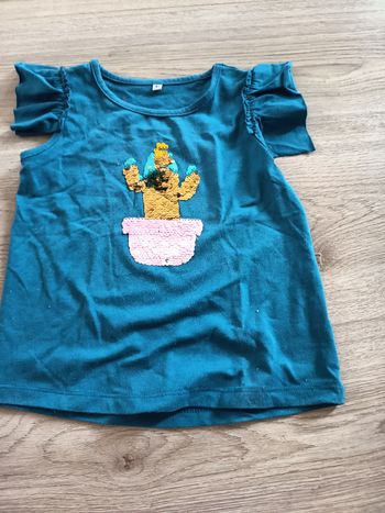 Tee shirt manche courte 4 ans