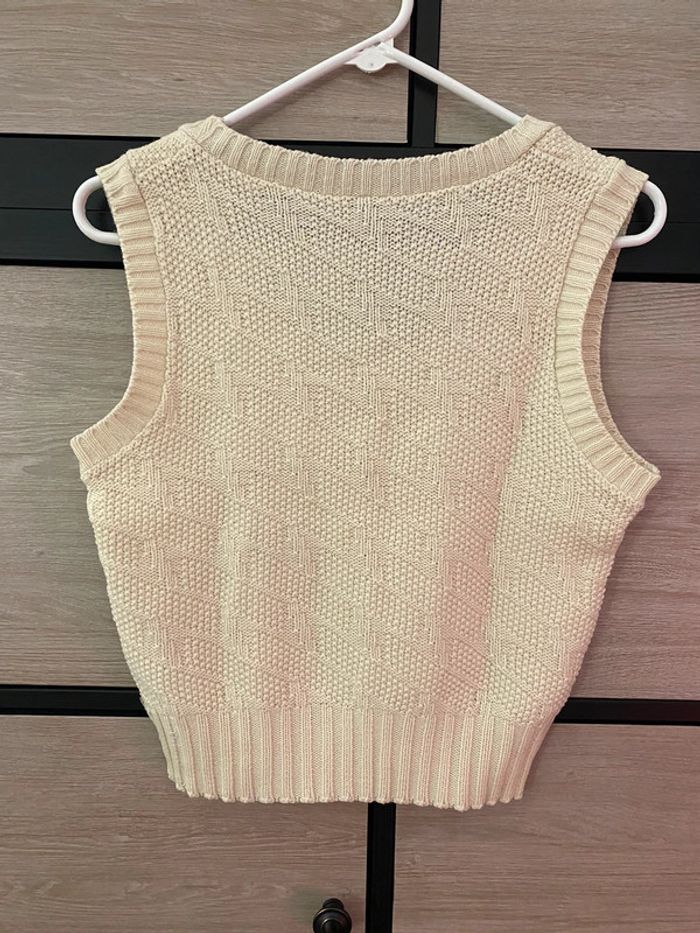 Pull Crop-Top Taille S/M - 51 cm - photo numéro 6