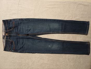 Jean bleu Okaïdi skinny 8 ans (réf perso V120)(familleac72)