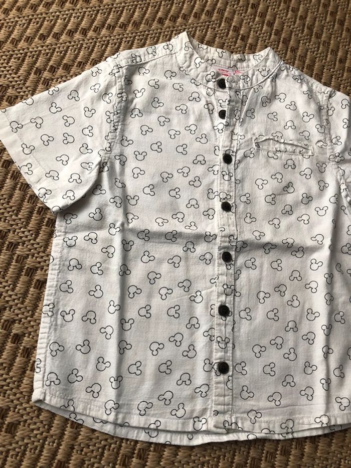 Chemise légère Mickey taille 6 ans - photo numéro 4