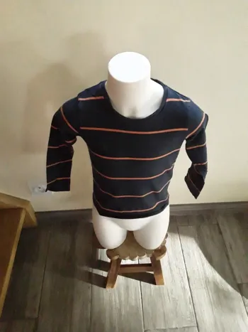 Tee-shirt manches longues 104 cm