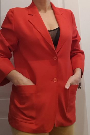 Blazer d'été rouge - Taille S